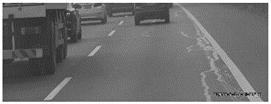 Illegal emergency lane occupancy detection method