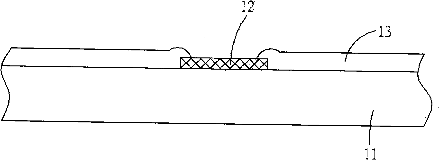 Dielectric layer structure for reducing stress and manufacturing method thereof
