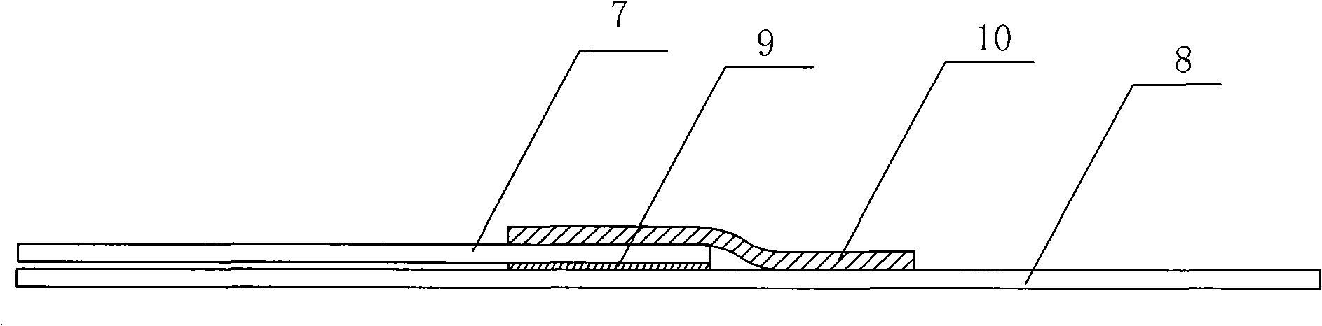 Clothing seamless splicing structure and splicing method thereof
