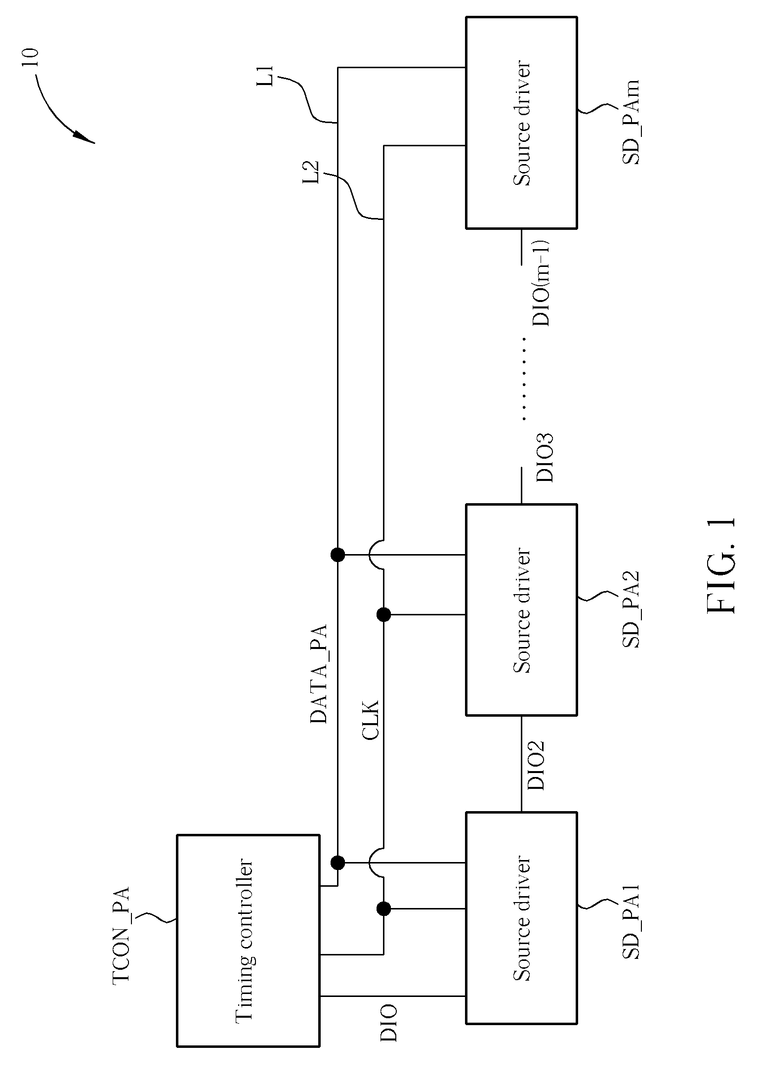 Differential signal interfacing device and related method