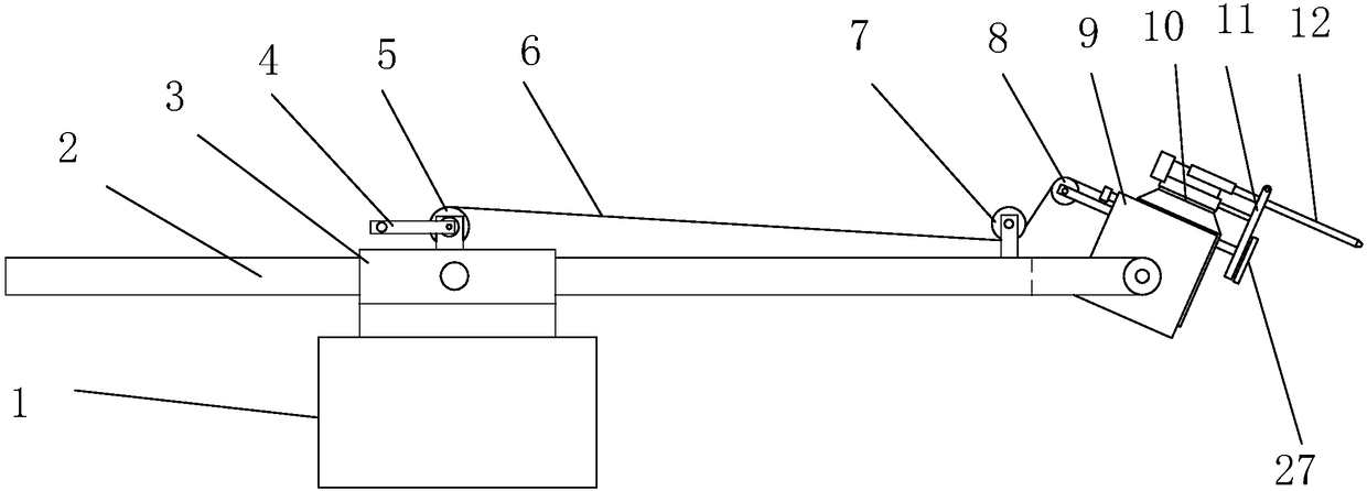 An outdoor isolating switch live oil filling tool