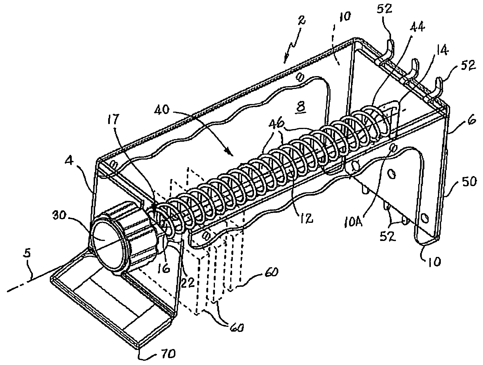 Merchandise dispenser with coil actuation