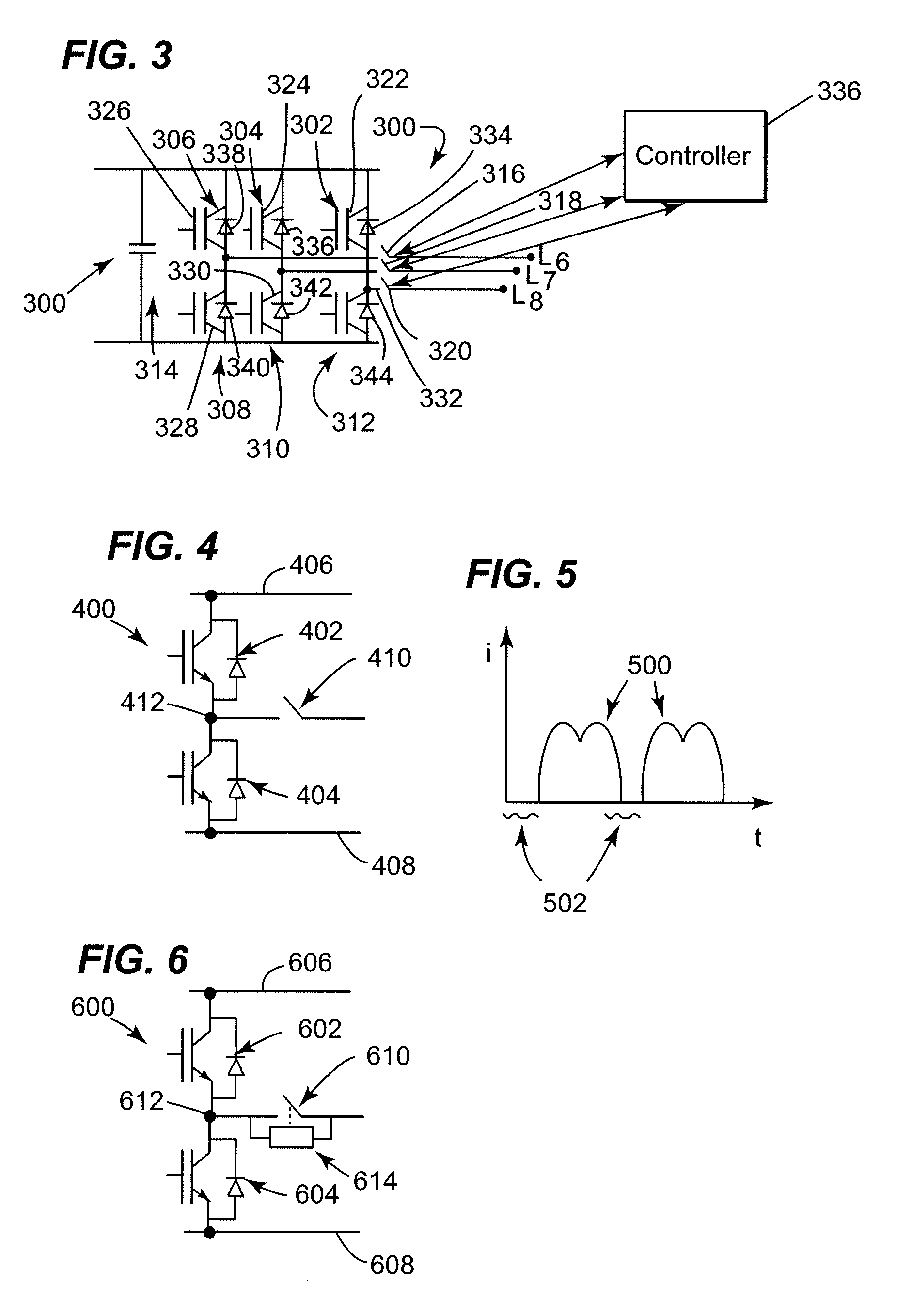 Method and device for preventing damage to a semiconductor switch circuit during a failure