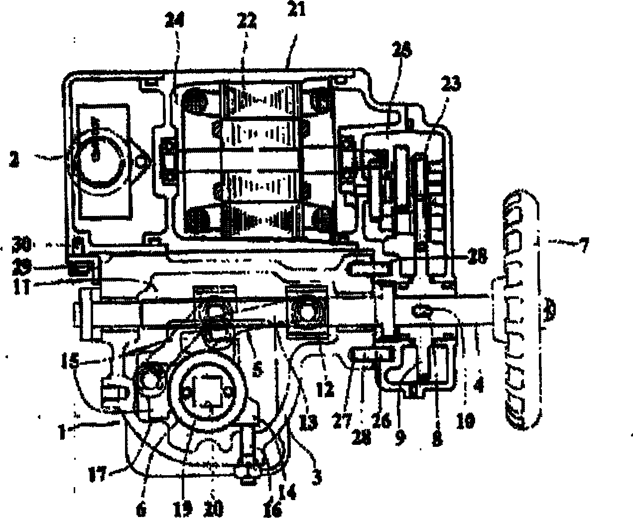 Valve driving device