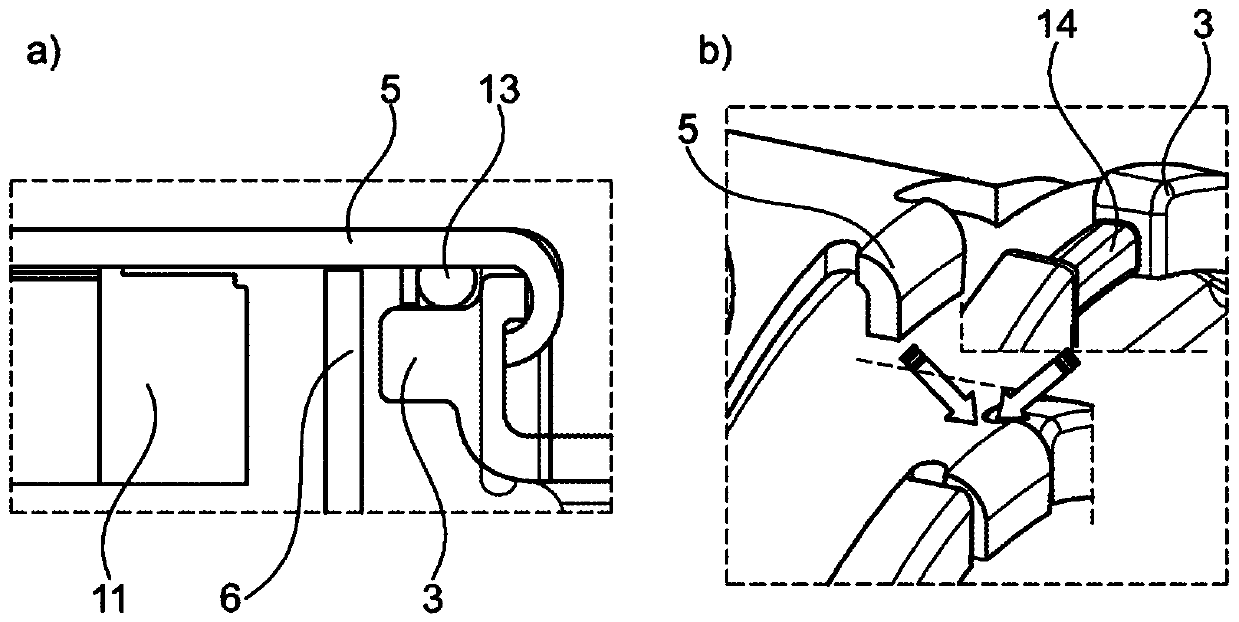 Electric motor, preferably electrically commutated motor, including electronic module