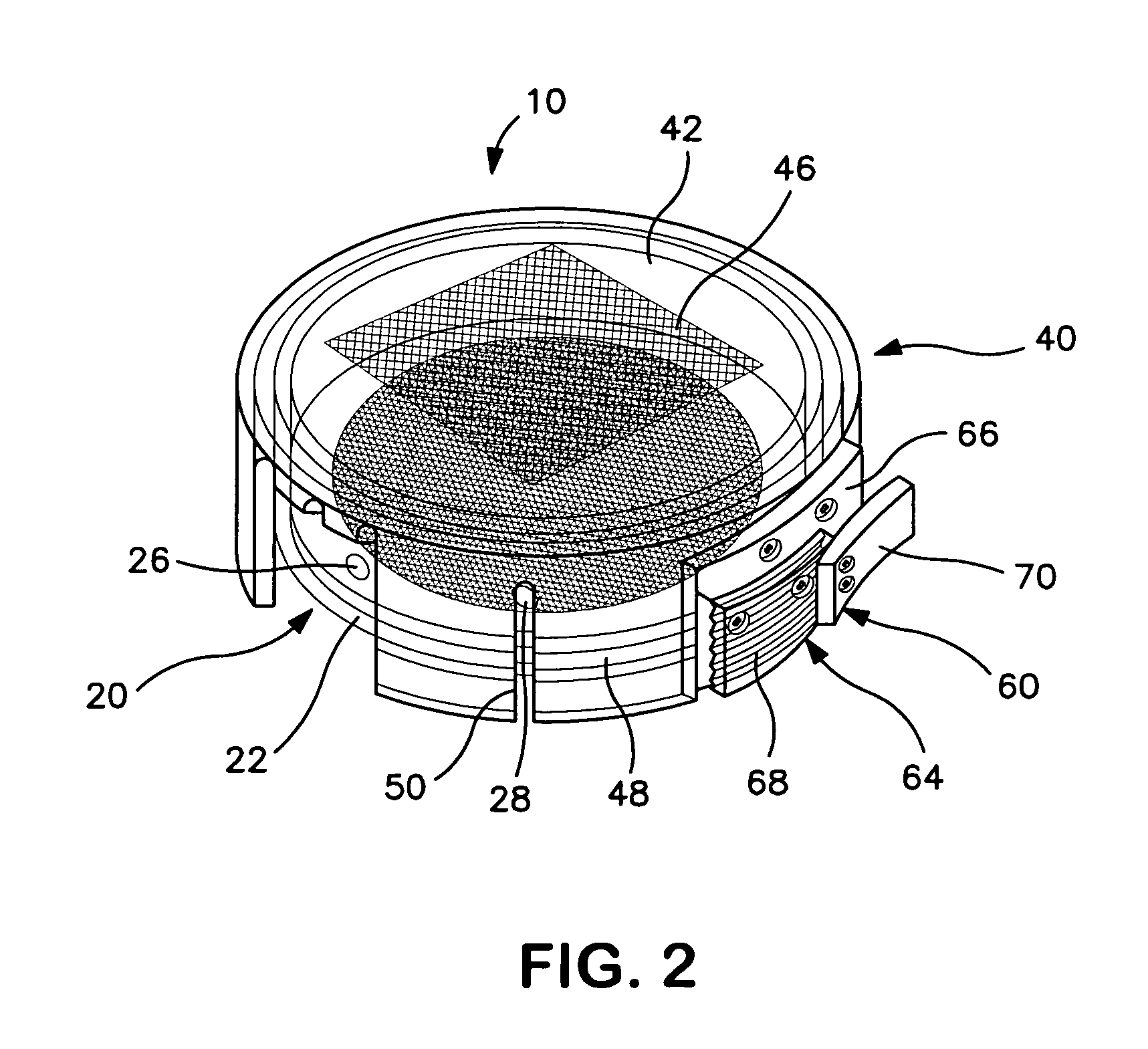 Device for containing and analyzing surgically excised tissue and related methods