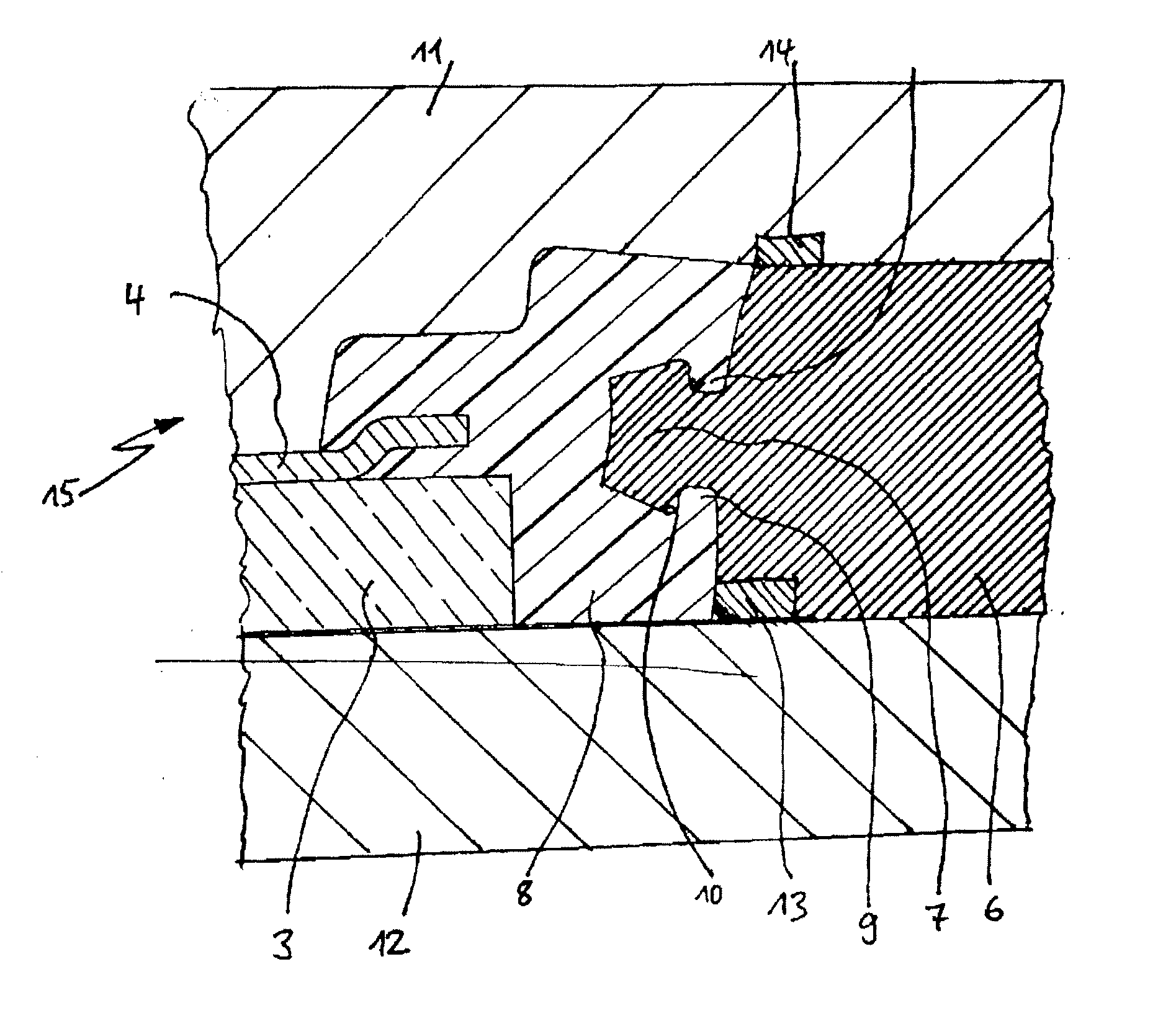 Mould And Method For Producing A Panel That Is Embedded In Or Surrounded By Injection -Moulded Or Expanded Plastic