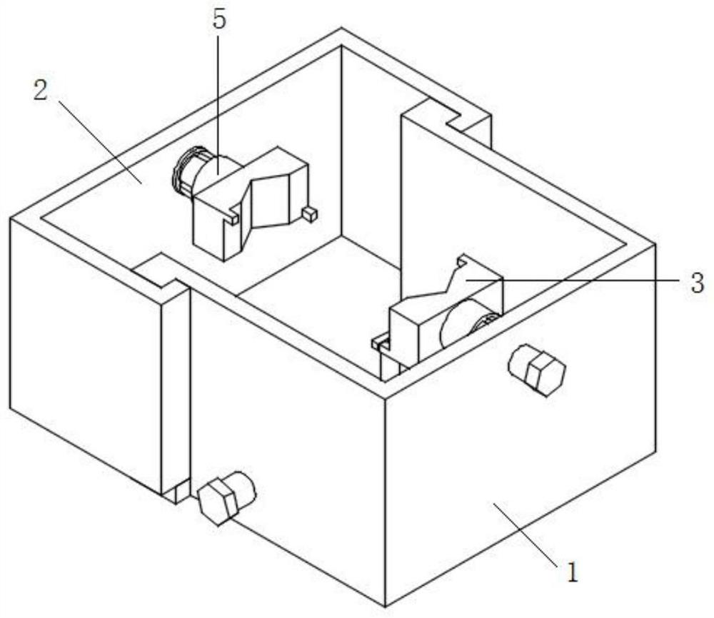 Mounting device for mounting advertising board on fence