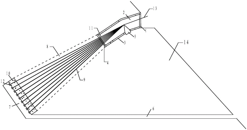 Suspension bridge rock mass and reinforced concrete plate composited type anchorage and construction method thereof