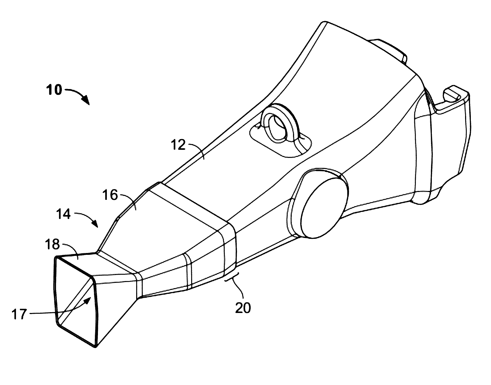 Hardfaced wearpart using brazing and associated method and assembly for manufacturing