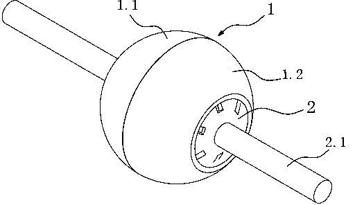 Cardan joint steering gear