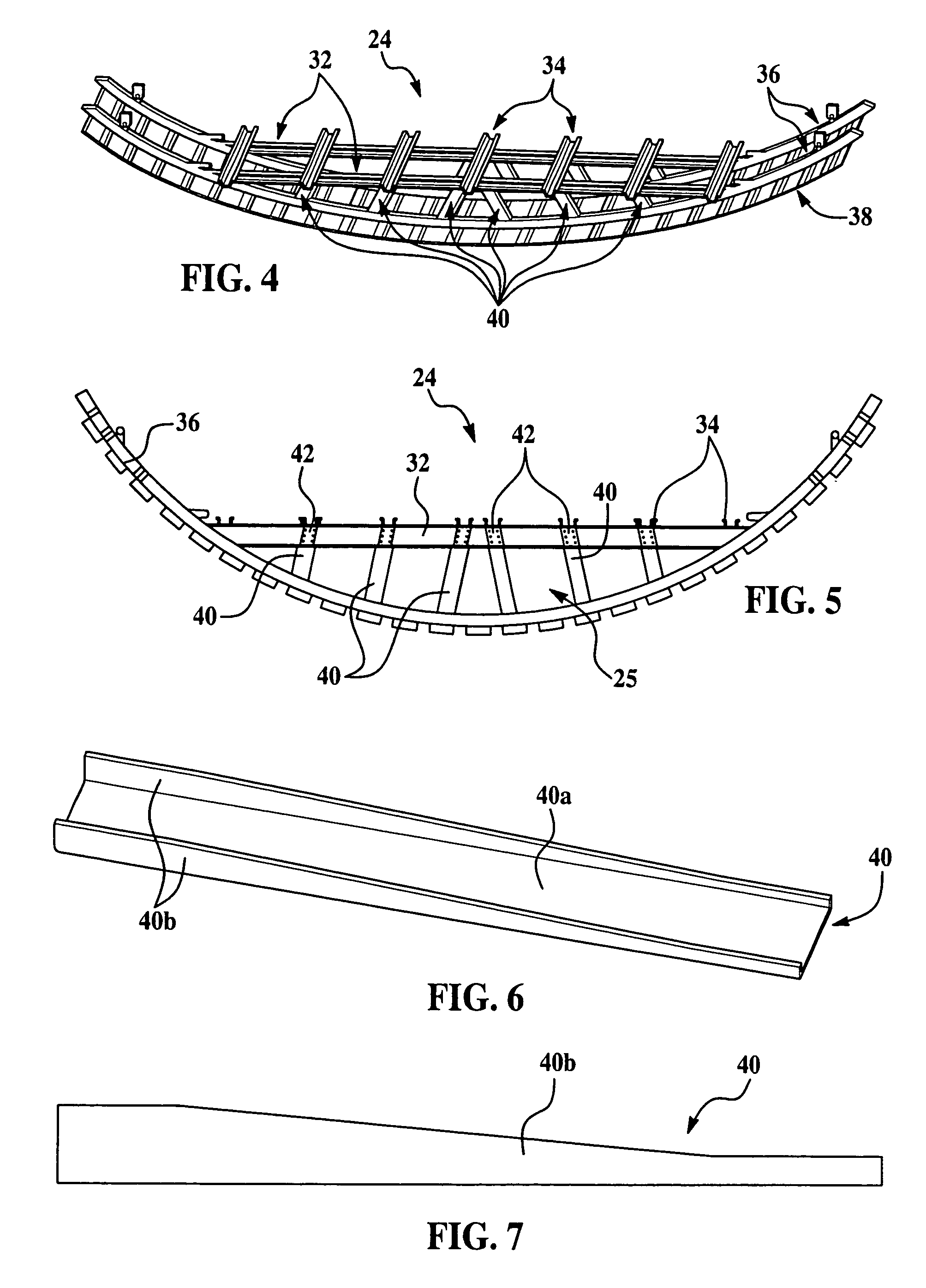 Energy absorbing structure for aircraft