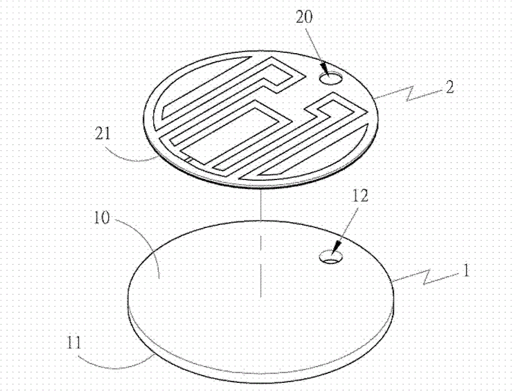 Structure of radio frequency identification product and manufacturing method thereof