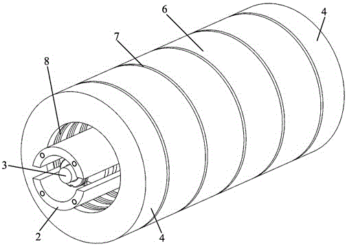 Permanent magnet linear oscillation motor with stator