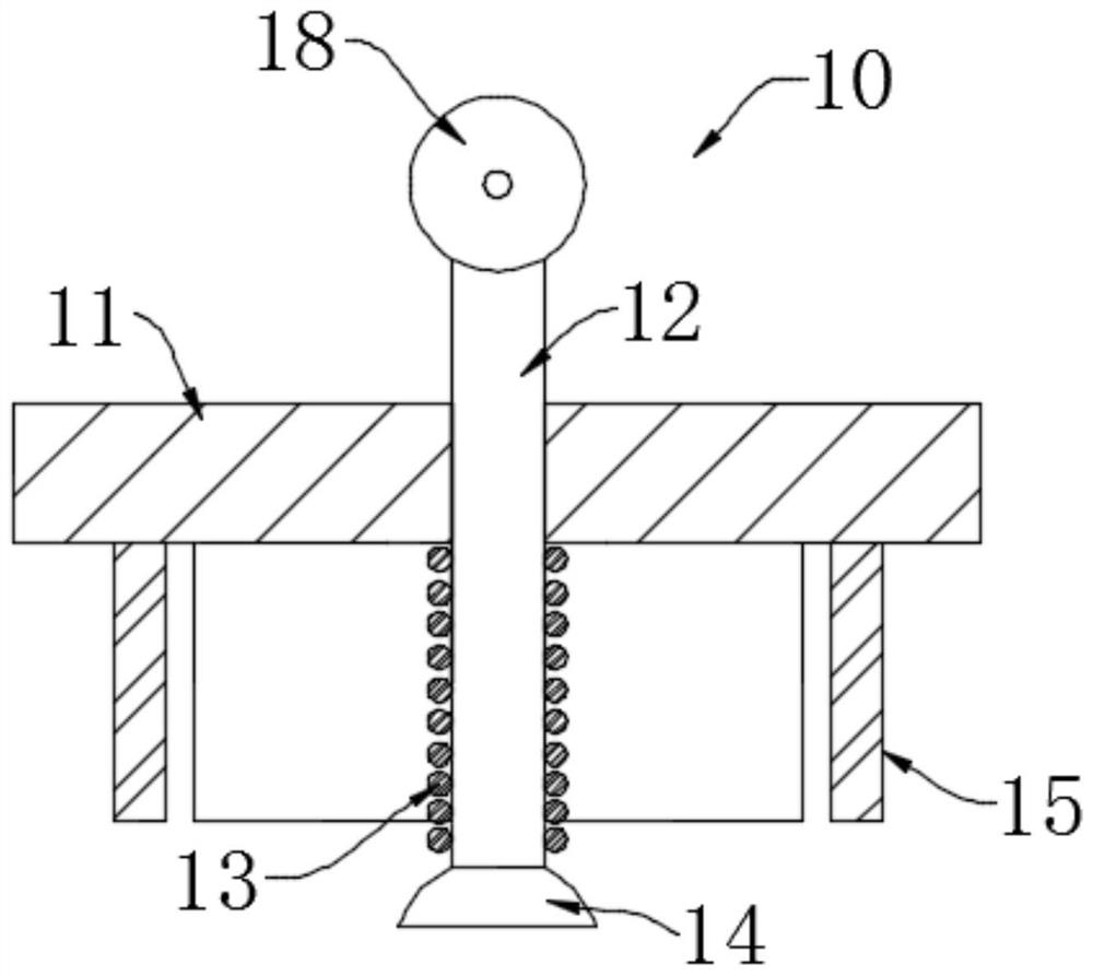 Material taking and glue printing assembly, glue printing device and inner box manufacturing process of full-open type packaging box