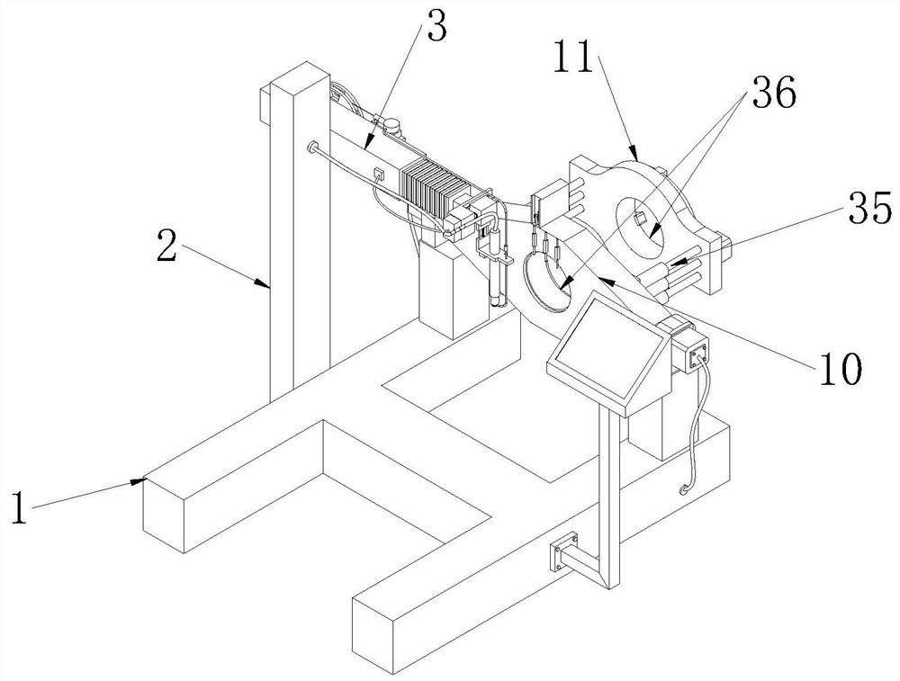 A kind of automatic welding processing device and welding method thereof