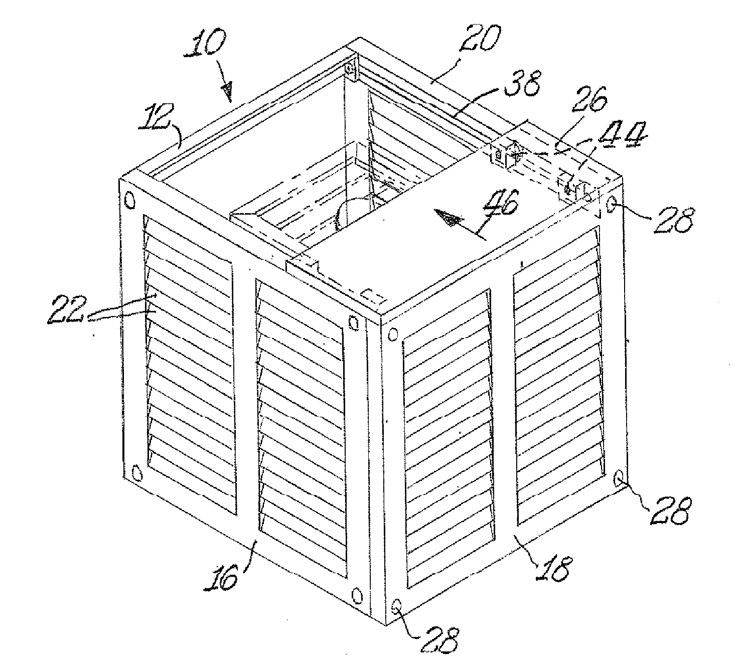 Shield for air conditioner