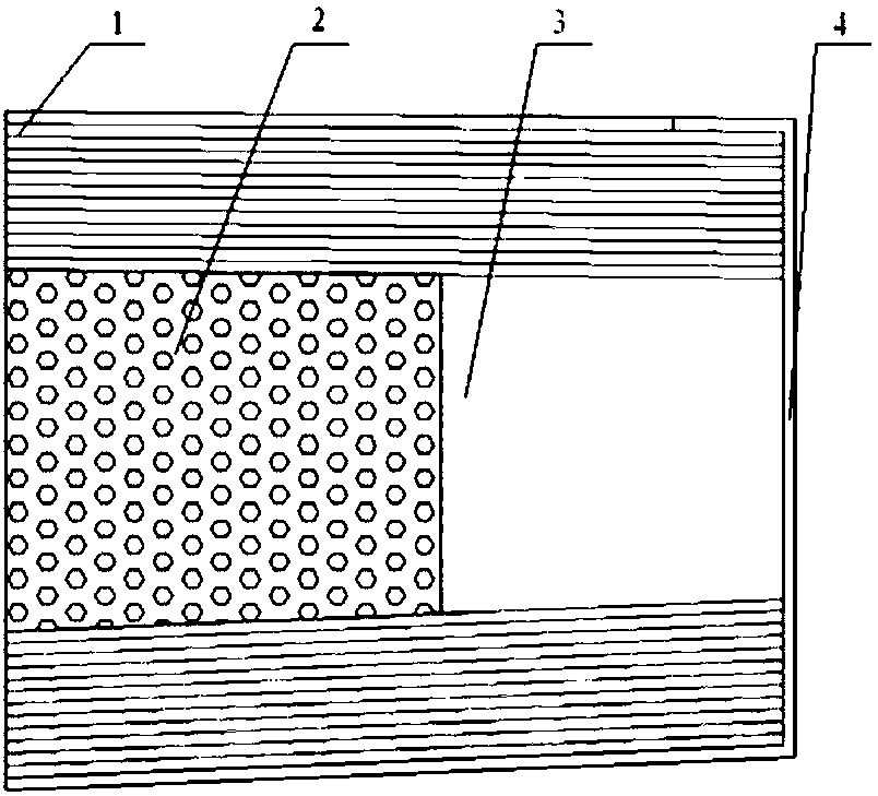 Blade tip carbon fiber structure