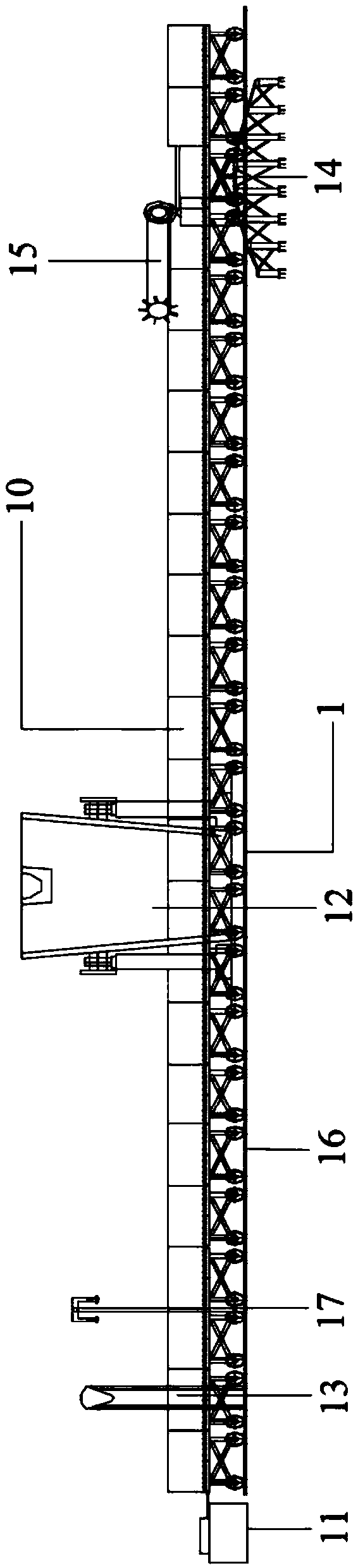 Dual-line continuous casting system and control method for dual-line continuous casting system