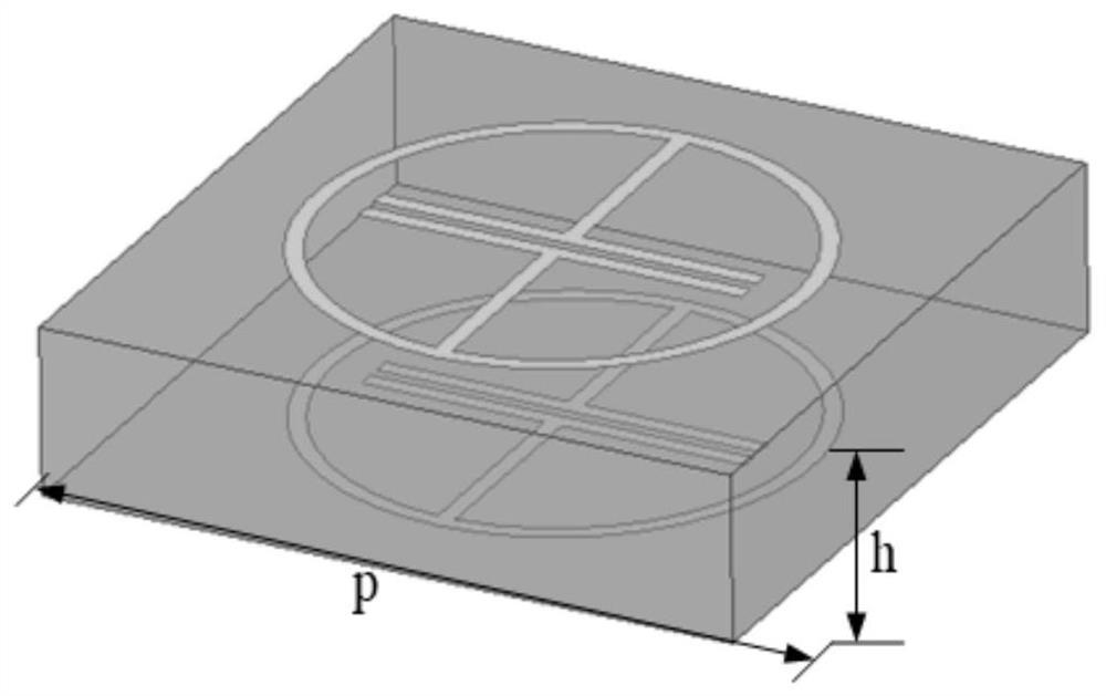 Full-space regulation electromagnetic metasurface capable of generating orbital angular momentum