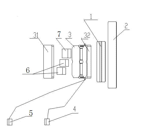 Safety anti-theft system for outdoor distribution network cabinet door