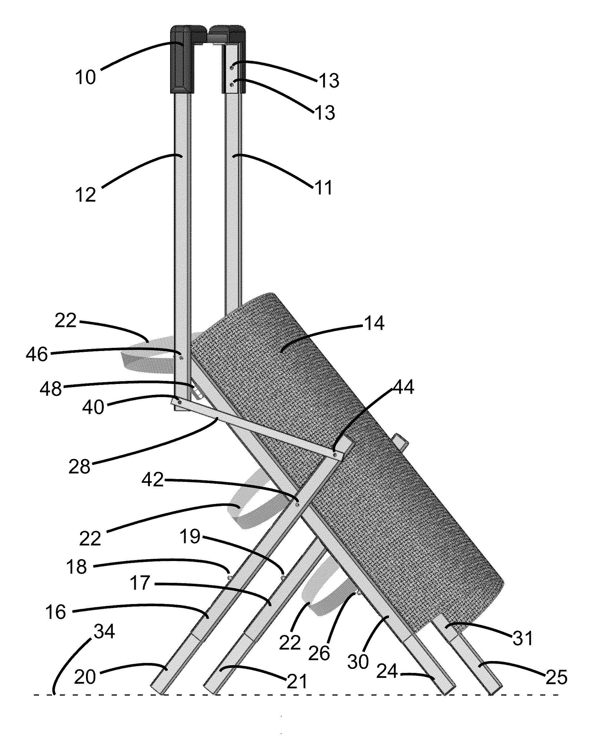 Force transfer harness and method