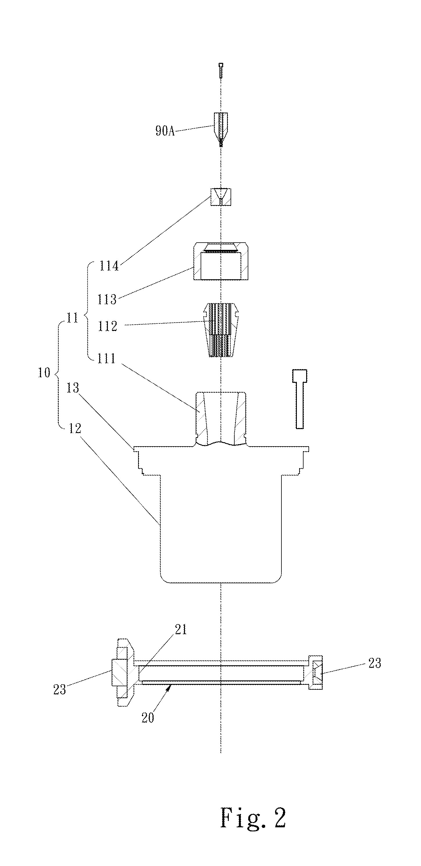Ultrasonic positioning device for five-axis machine