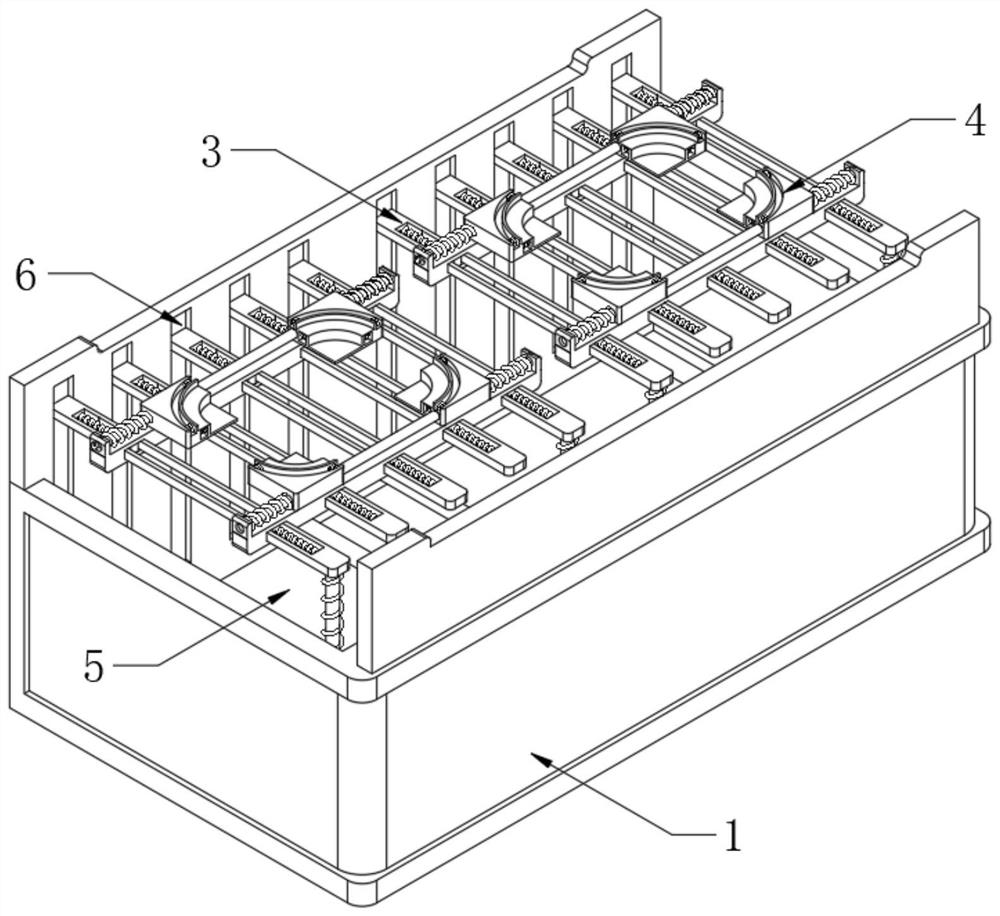 A performance test device for hydrogen storage fuel cells used in new energy vehicles