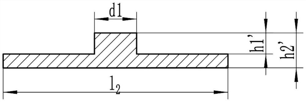 A flat rolling forming process with raised ribs