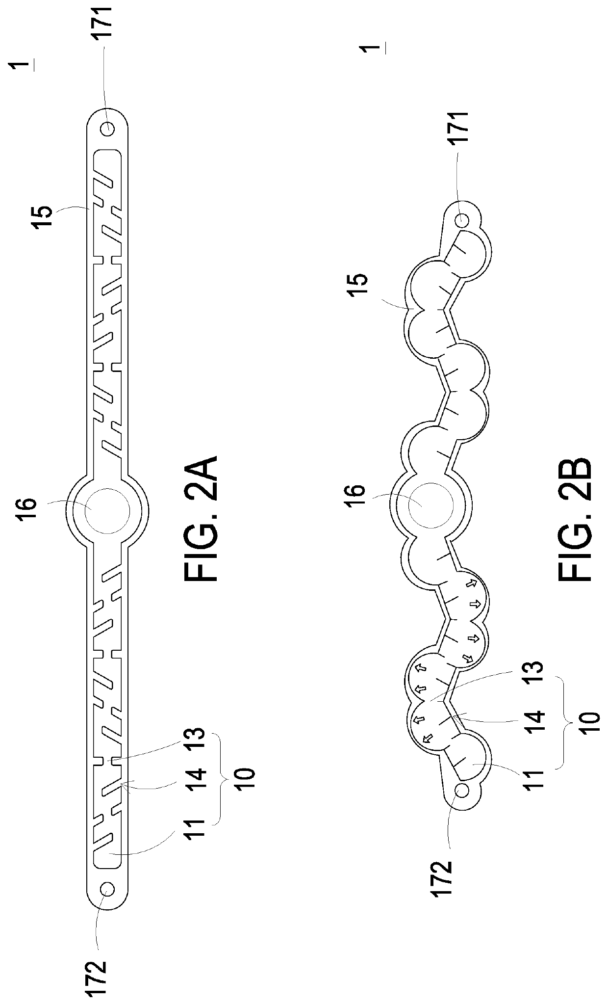 Pneumatic elastic band and inflatable system using same