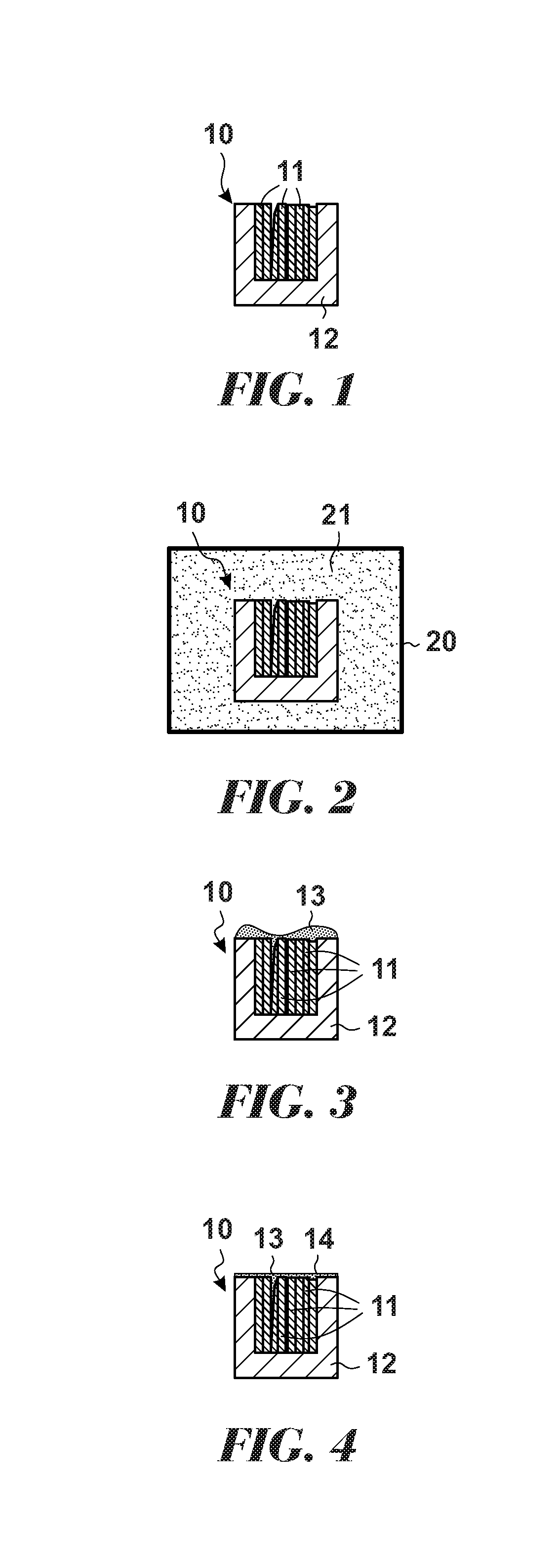 Method of protecting lamination stacks of a component of an electric machine and component obtained by the method