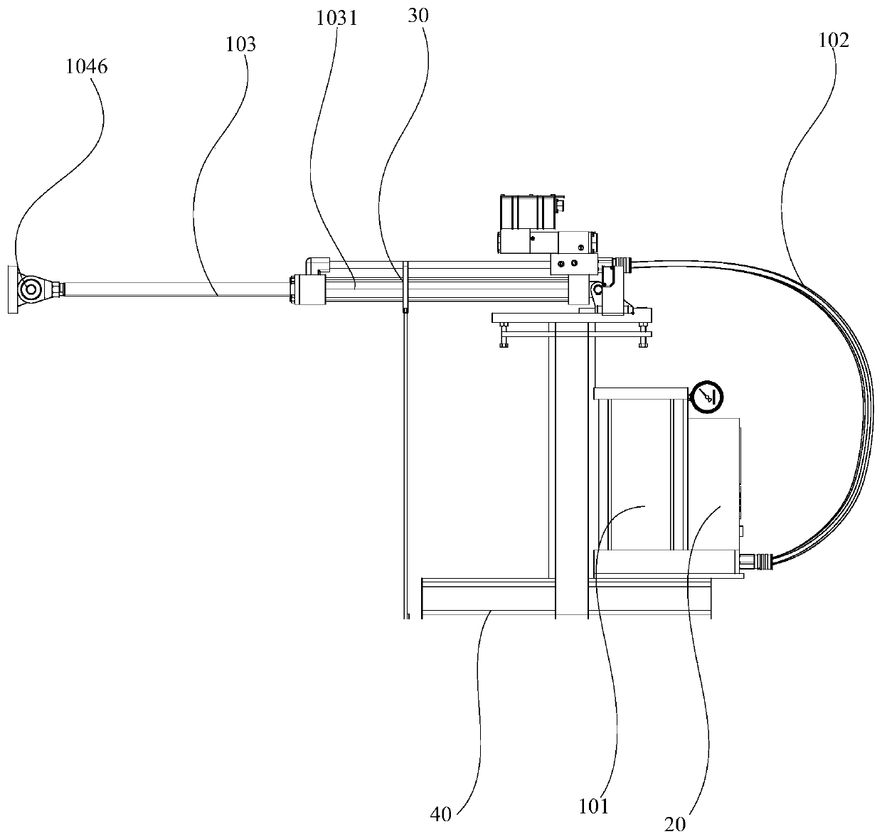 Hoisting locating device and method of prefabricated stand column