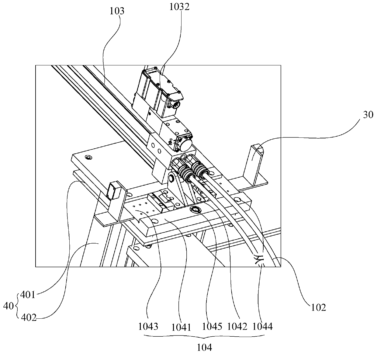 Hoisting locating device and method of prefabricated stand column