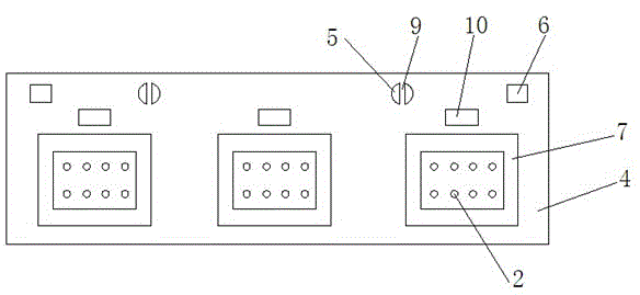 Vehicle-mounted signal socket