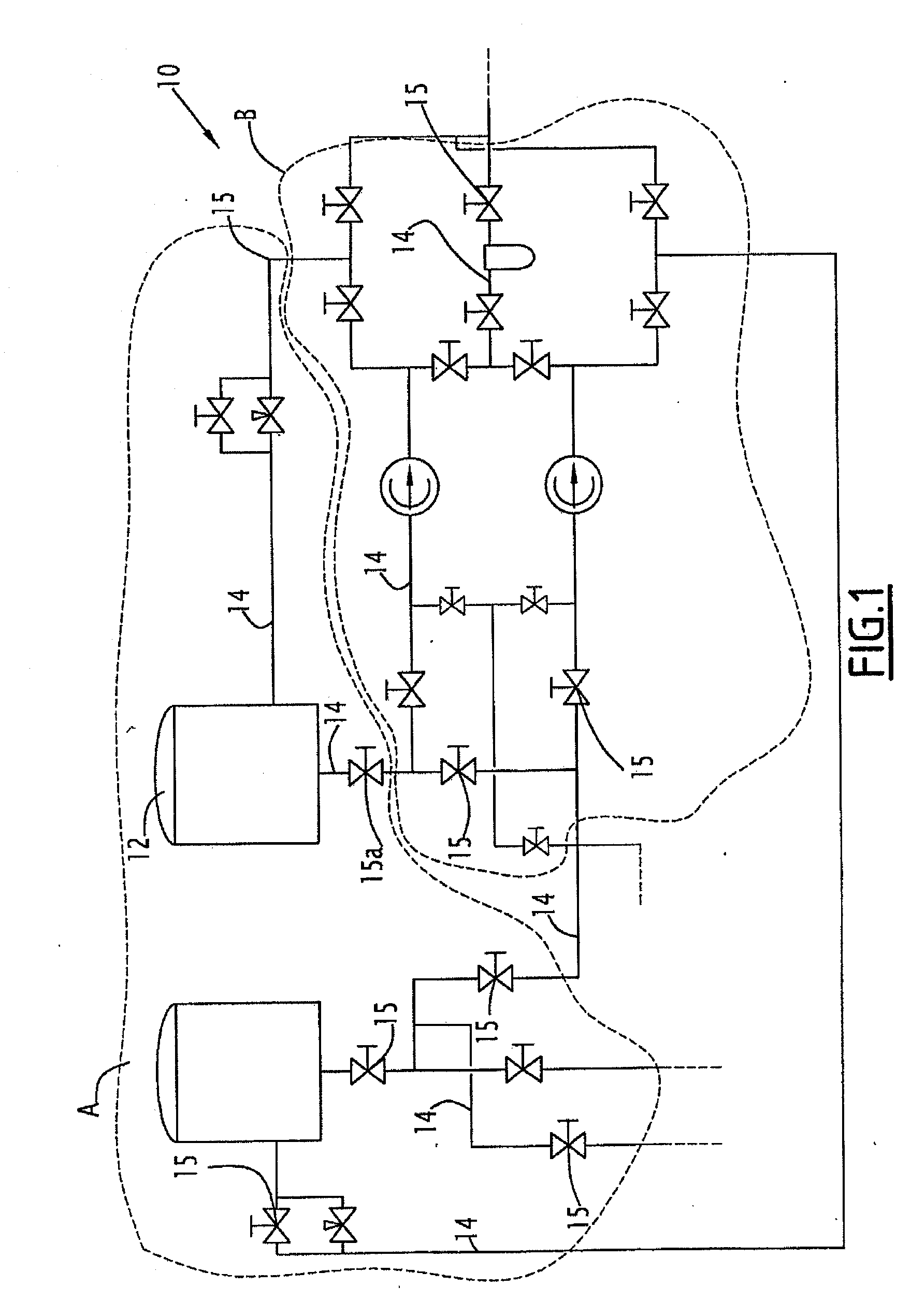 Method and device for remotely monitoring manual valves of fluid systems in the nuclear island of a nuclear power station