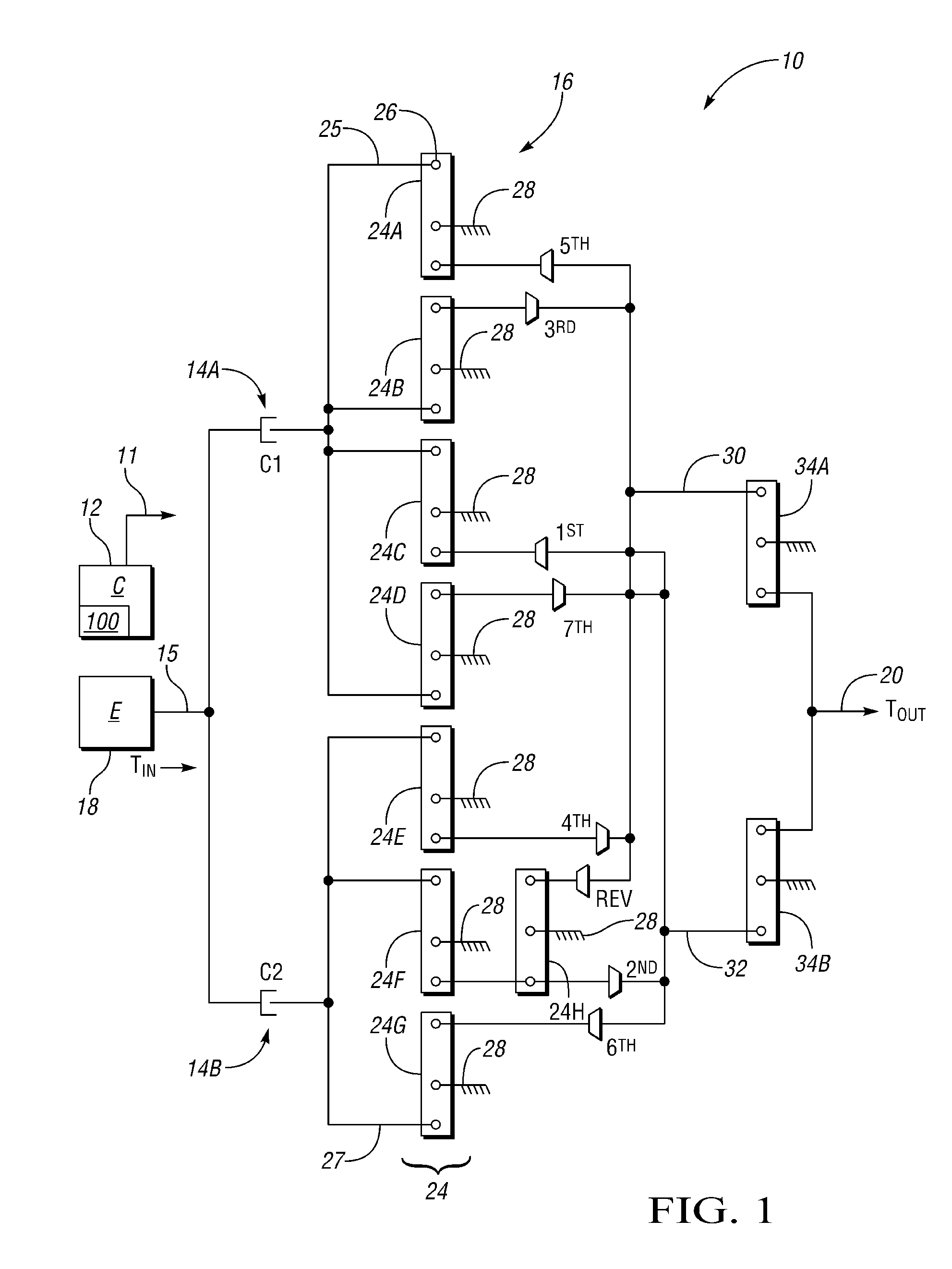 Method and apparatus for clutch control in a vehicle having an engine start-stop powertrain and a dual-clutch transmission