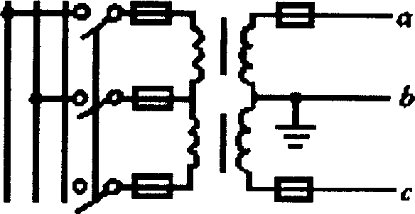 Broken wire detecting method for voltage transformer