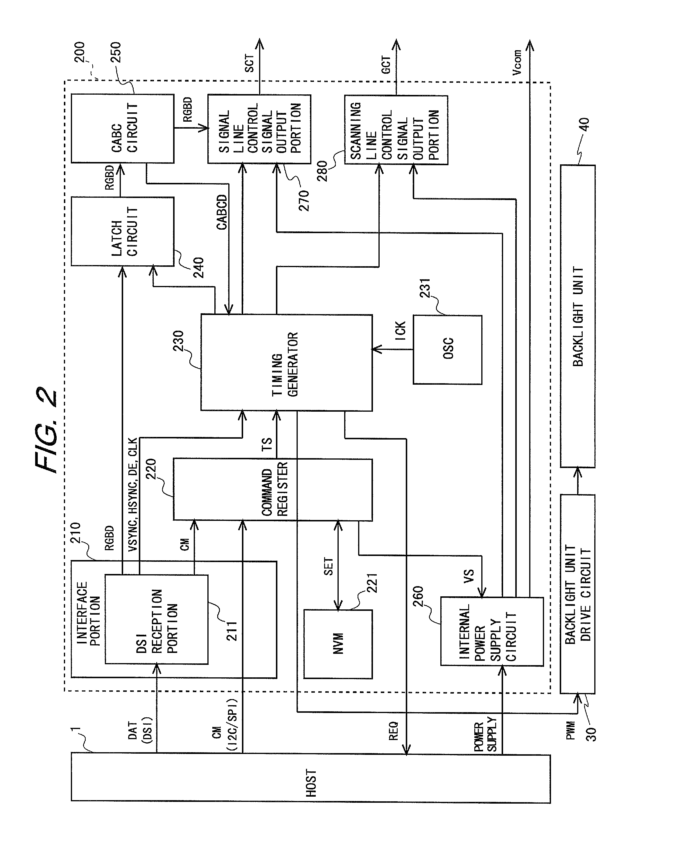 Display device, electronic device comprising same, and drive method for display device
