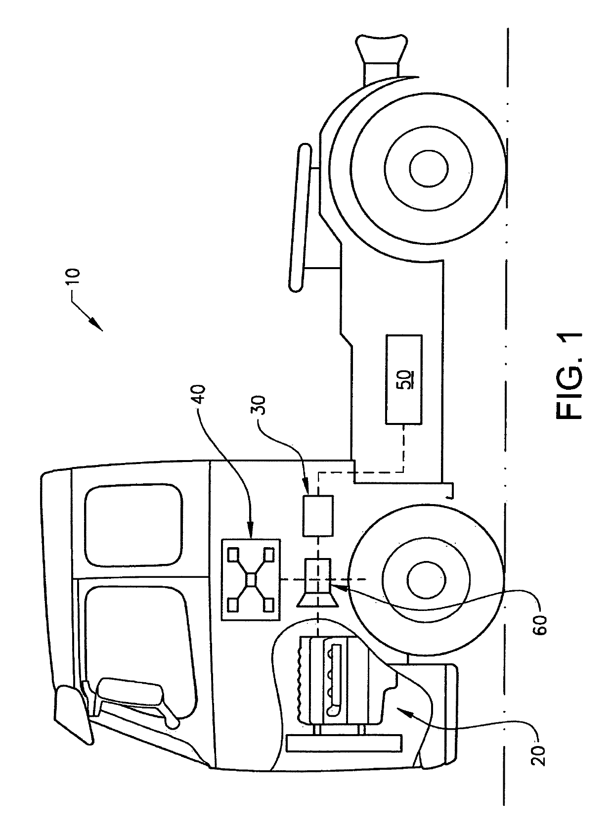 Method performed by a control unit for controlling energy flows of a vehicle