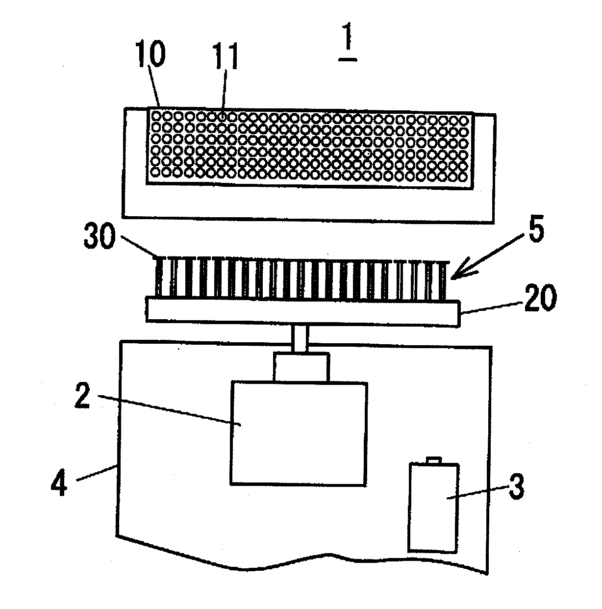 Inner blade for electric shaver