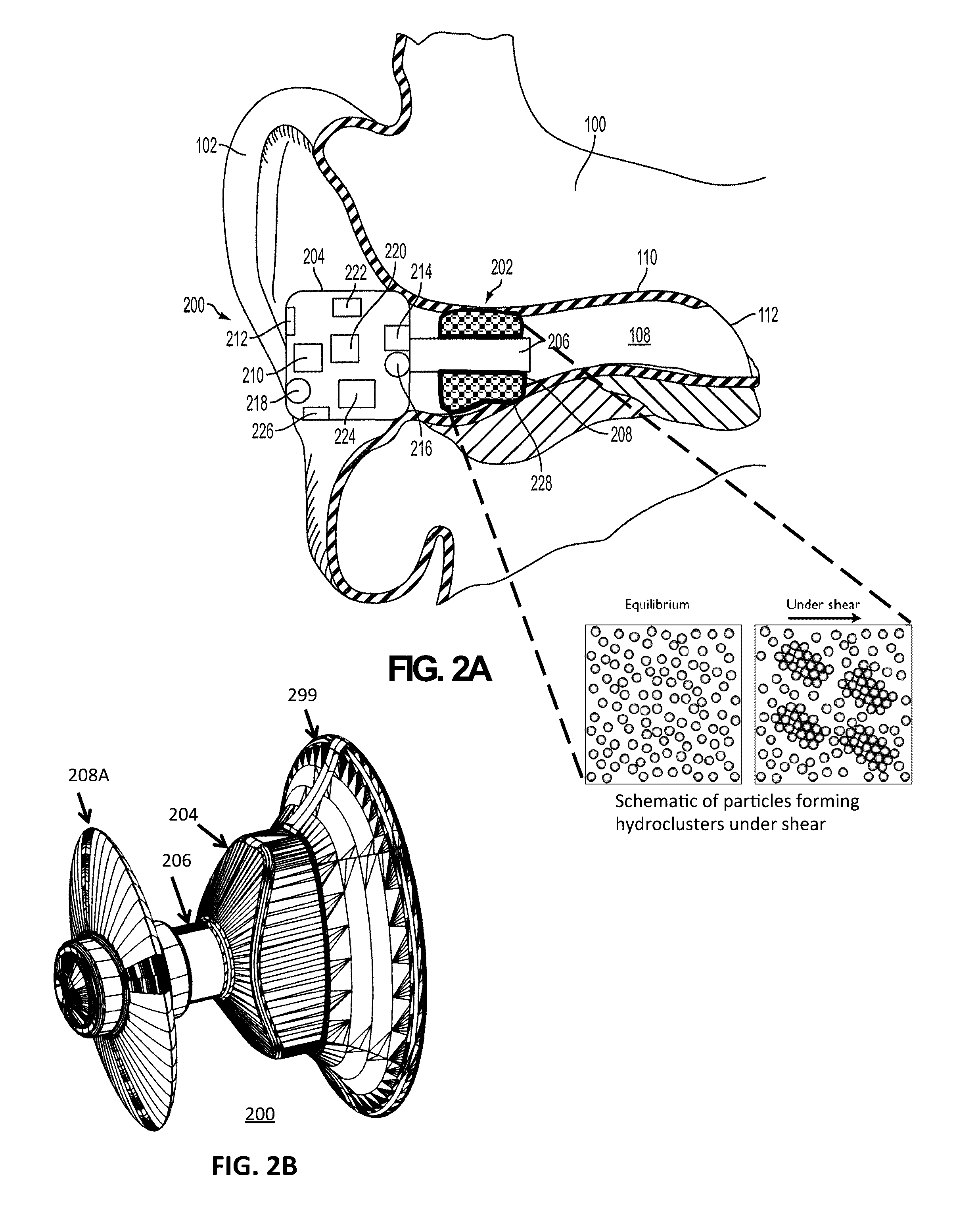 Methods and devices for attenuating sound in a conduit or chamber