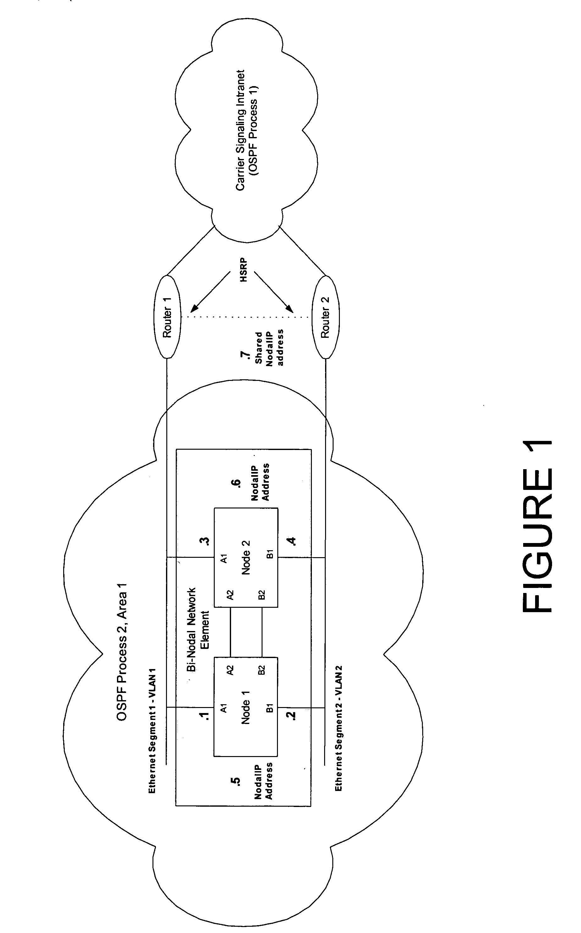 Systems and methods for communicating with bi-nodal network elements