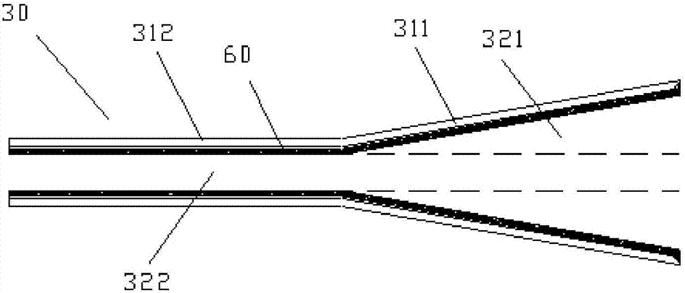 Vehicle platform structure and sky train