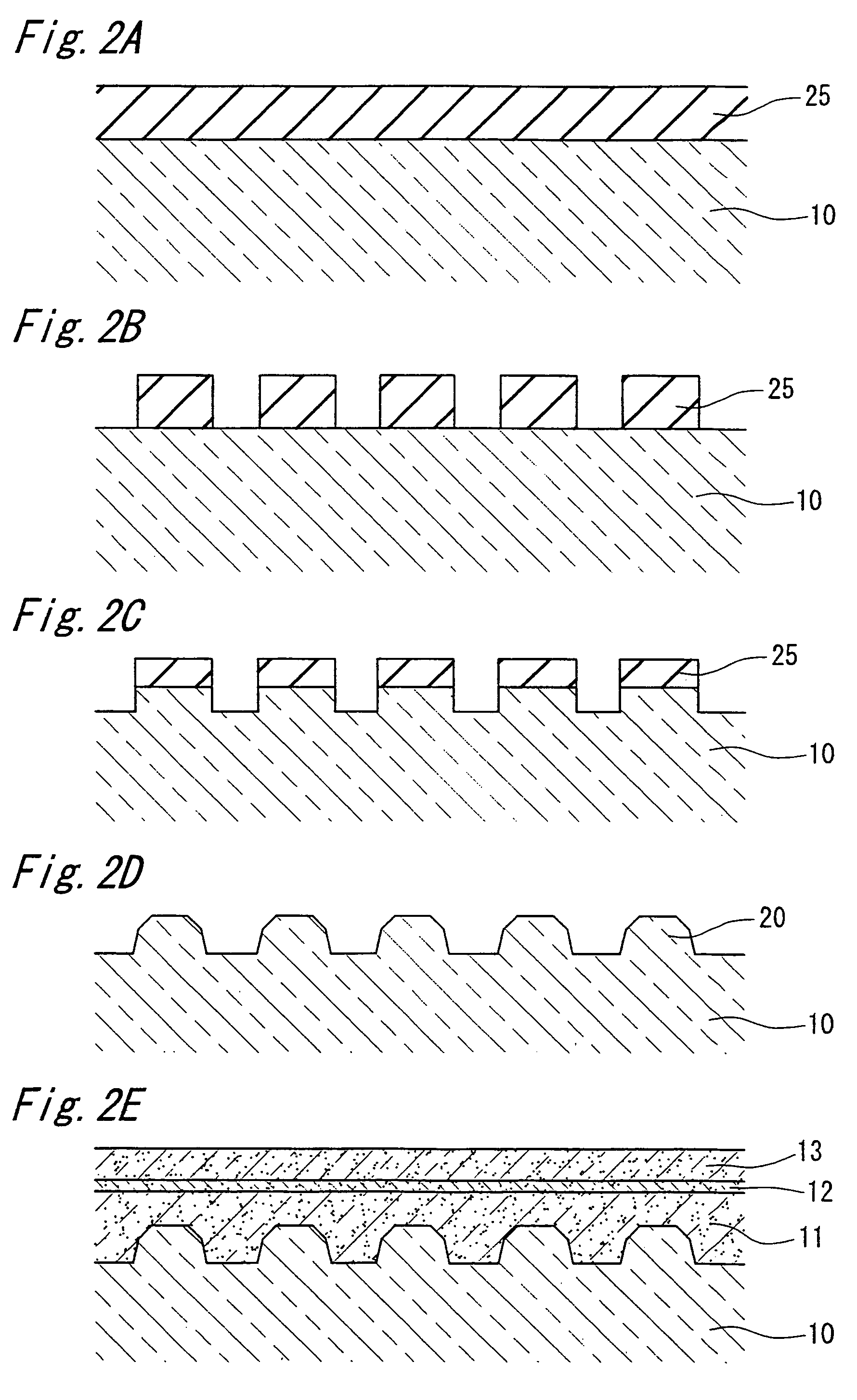 Semiconductor light emitting device with protrusions to improve external efficiency and crystal growth