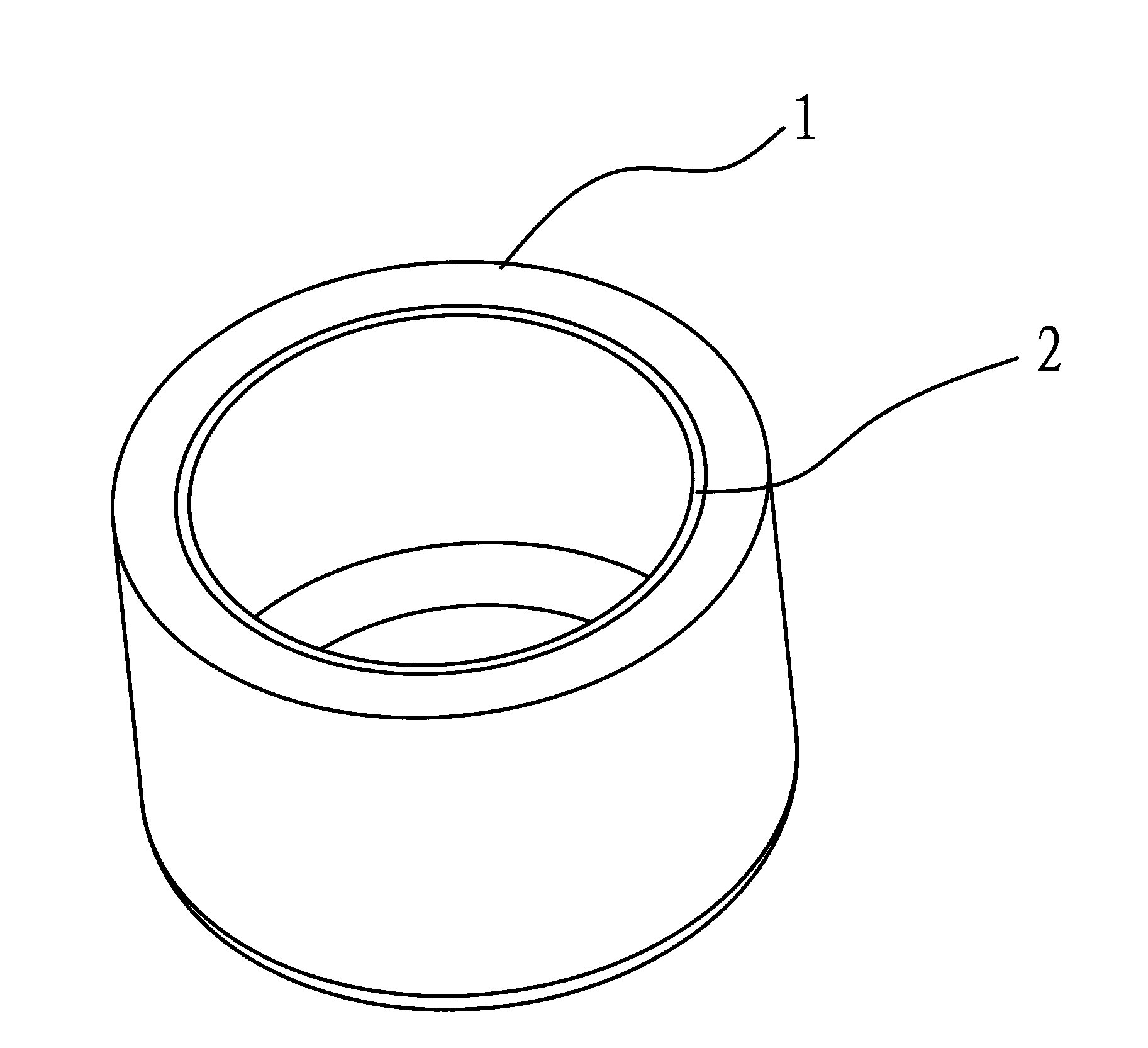 Crucible for melting crystalline silicon, method for producing crucible and spray coating liquid