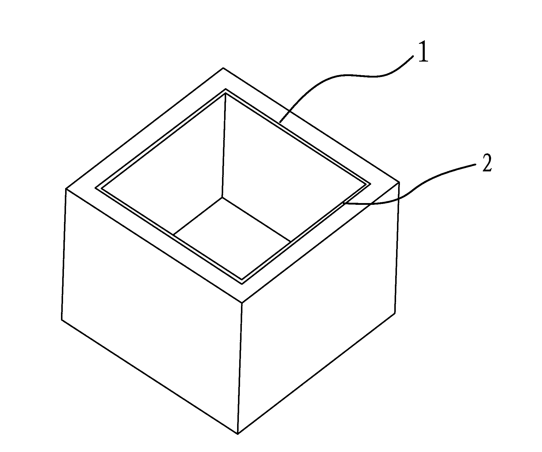 Crucible for melting crystalline silicon, method for producing crucible and spray coating liquid