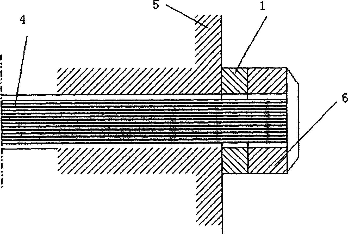 Anchor cable stress sensor for optical fiber grating dynamometer ...