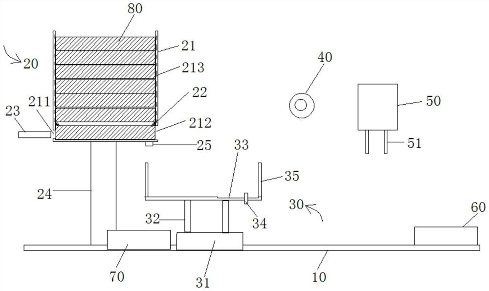 Computer hardware anti-drop performance testing platform