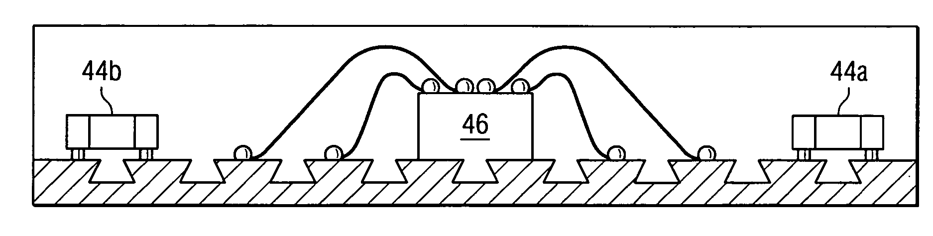 Method and apparatus for packaging an electronic chip
