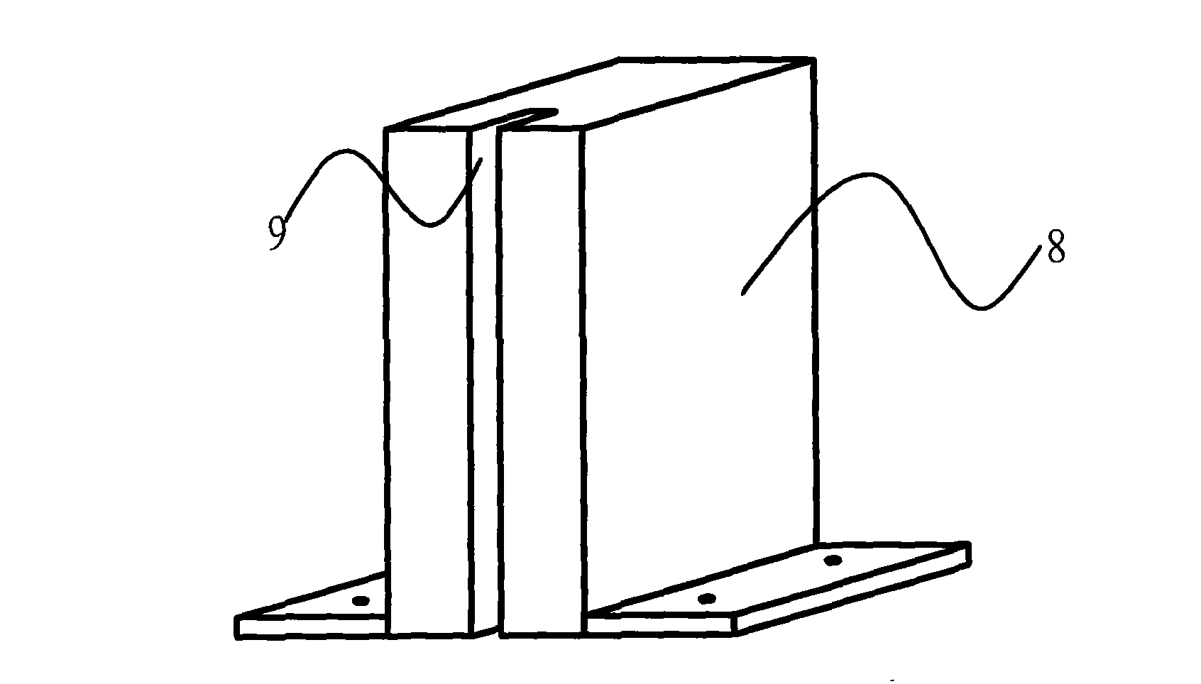 Hanger bracket loading test platform